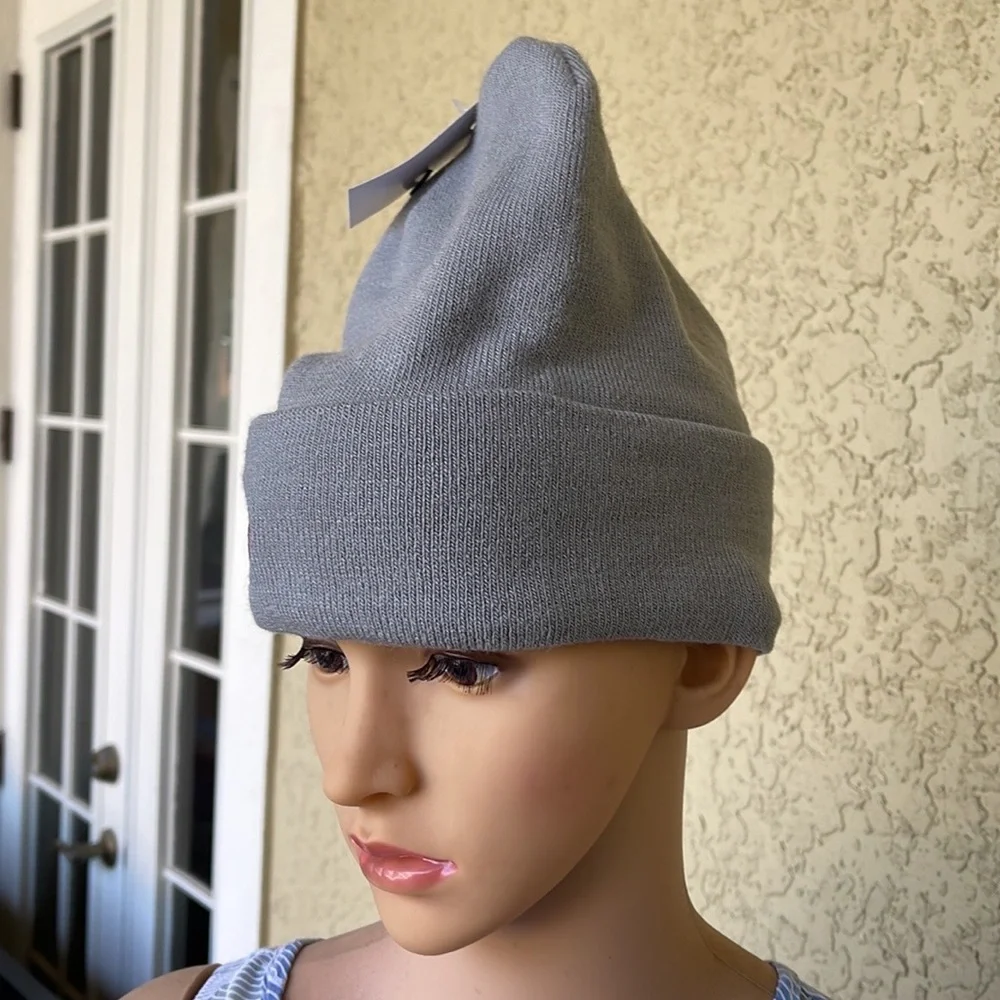 Vans WM Breakin Curf Grey Beanie Skateboarding Hat Women & Men VN0A5GUV85T - Picture 4 of 16